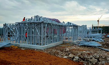 轻钢楼盘样板间