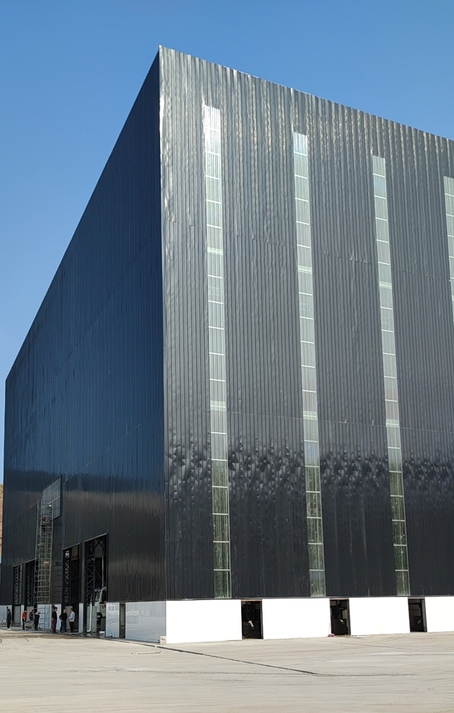 达州华冠砼业料仓搅拌站